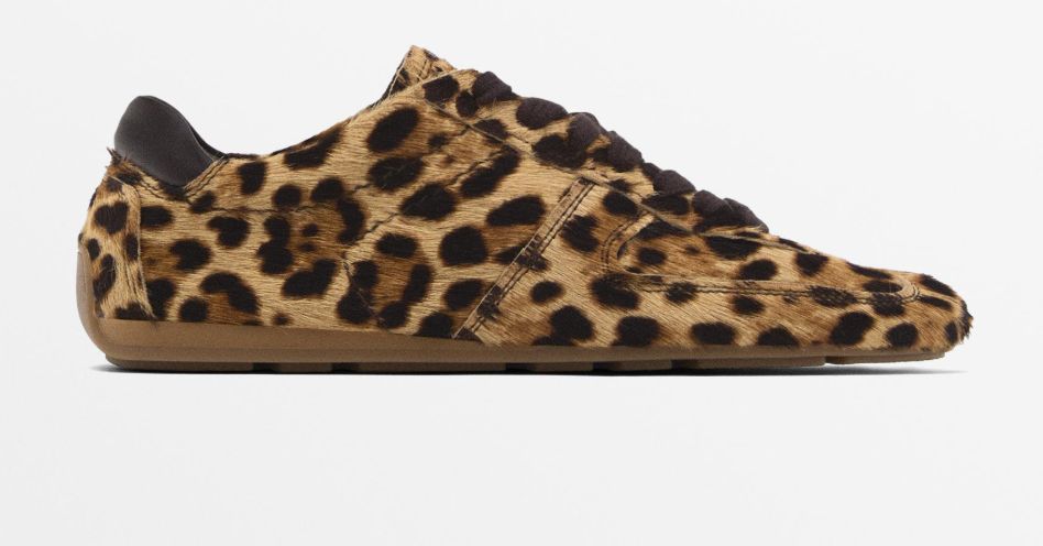 Massimo Dutti , Animal print trainers