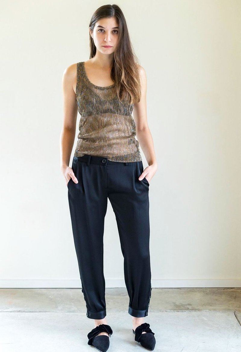 Nili Lotan - Bertina Hammered Trouser