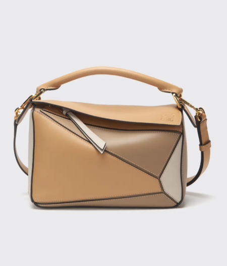 LOEWE - Loewe Puzzle Colorblock Small Satchel Bag, Small
