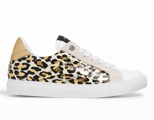 Zadig & Voltaire Leopard Sneakers