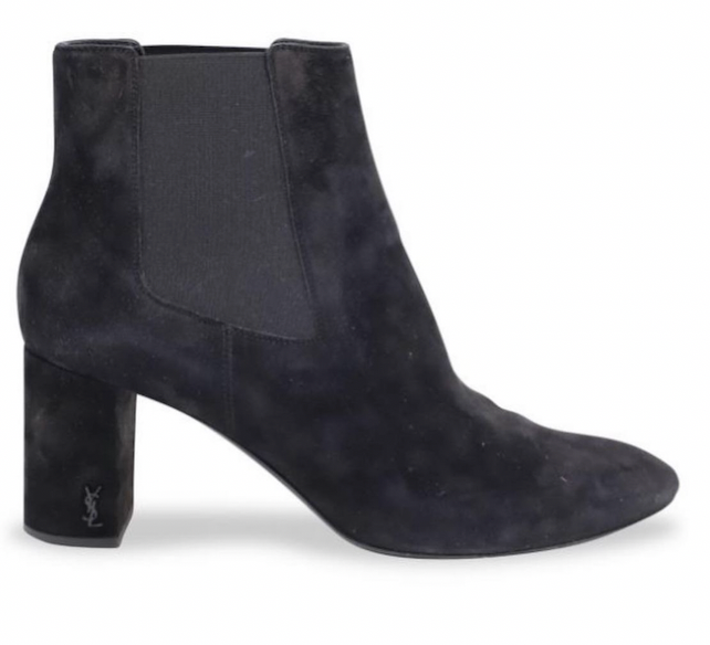 YSL Suede Boots