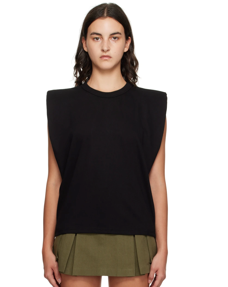 The Frankie Shop Tank with Shoulder Pads