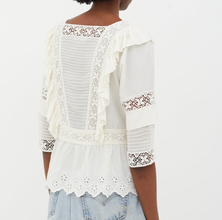 Ulla Johnson Crochet Top