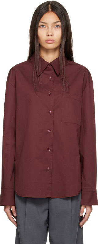 THE FRANKIE SHOP 100% cotton button up top