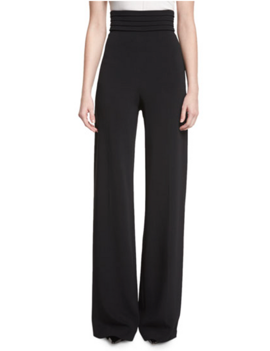 Cushnie Et Ochs Cummerbund High-Waist Trouser