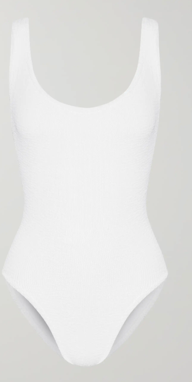 HUNZA G white one piece