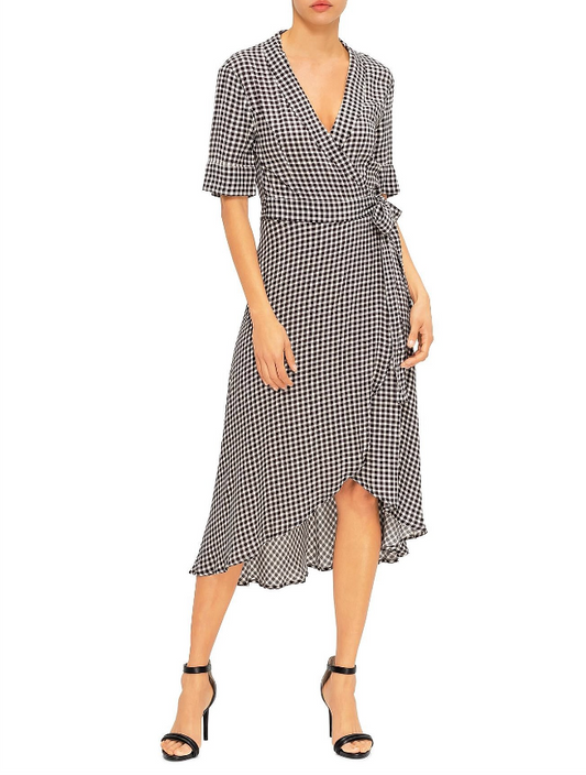 GANNI wrap dress