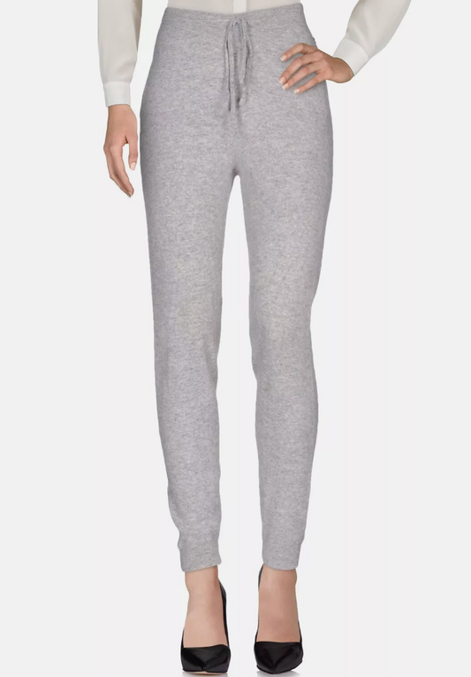 JAMES PERSE GREY CASHMERE SWEATPANTS