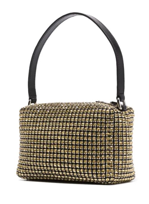 ALEXANDER WANG heiress crystal embellished mini bag