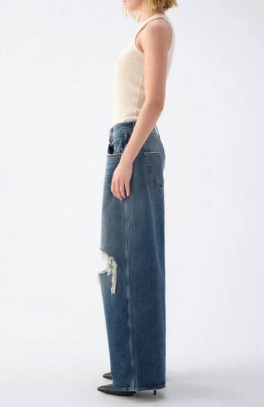 AMO INDRIA LASTING Jeans in Blue