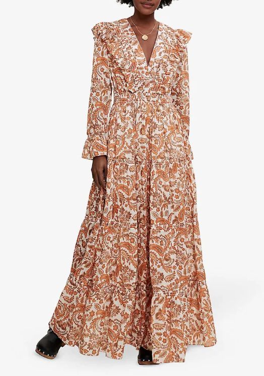 MAJE Ruflina dress