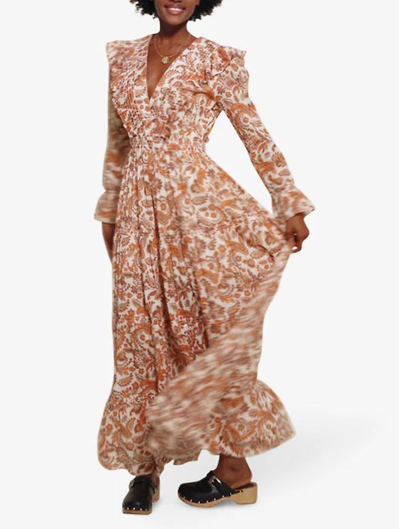 MAJE Ruflina dress