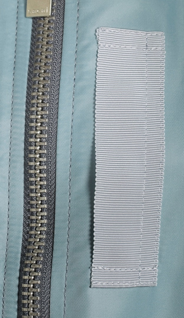 SACAI Nylon twill blouson jacket