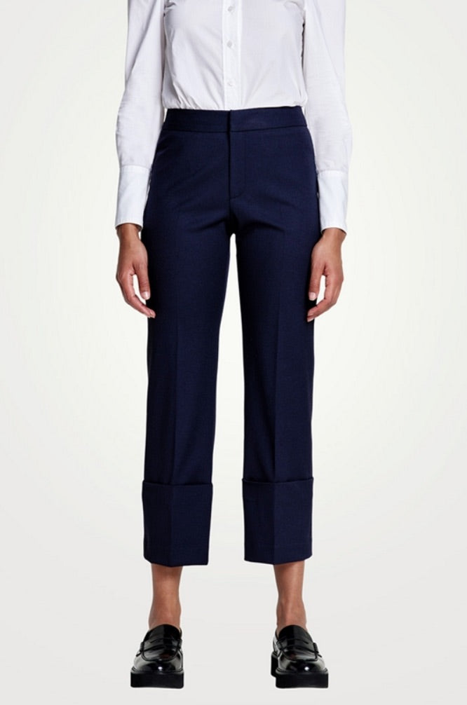 SMYTHE navy dress pant