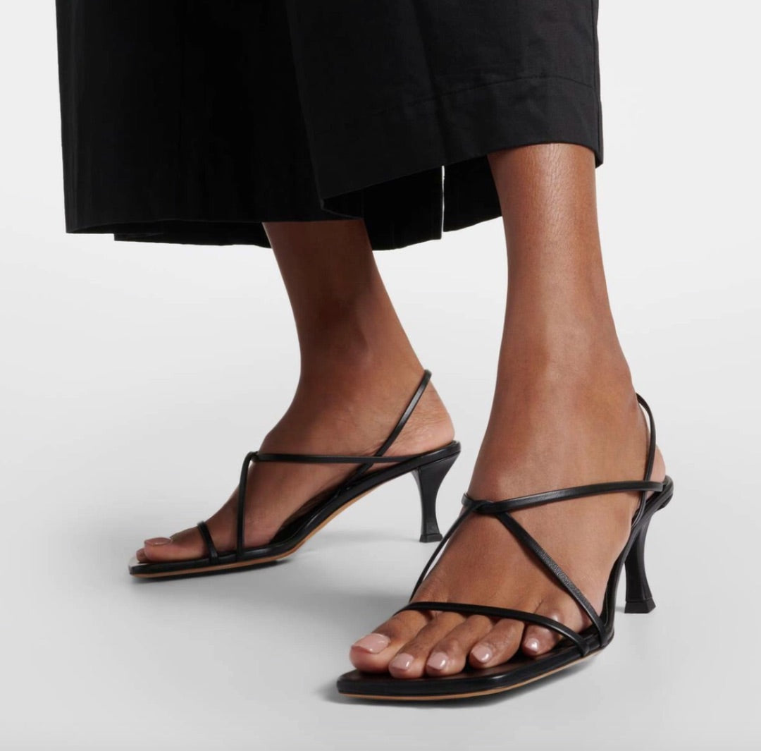 PROENZA  sqaure toe leather sandals