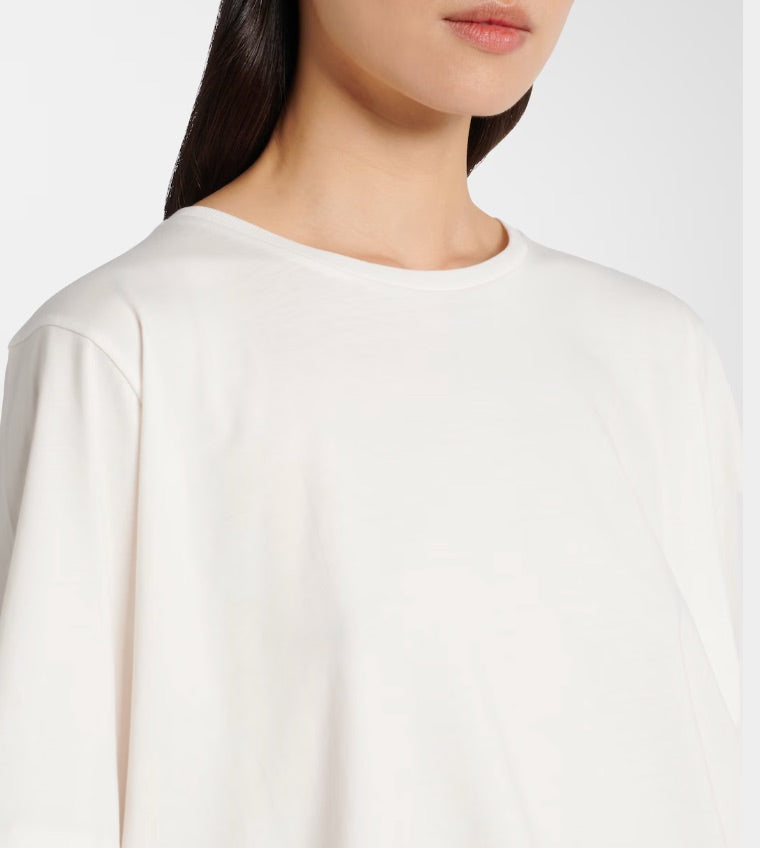 TOTEME white oversized cotton tee
