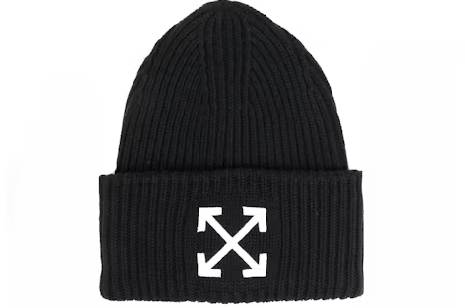 OFF WHITE black beanie