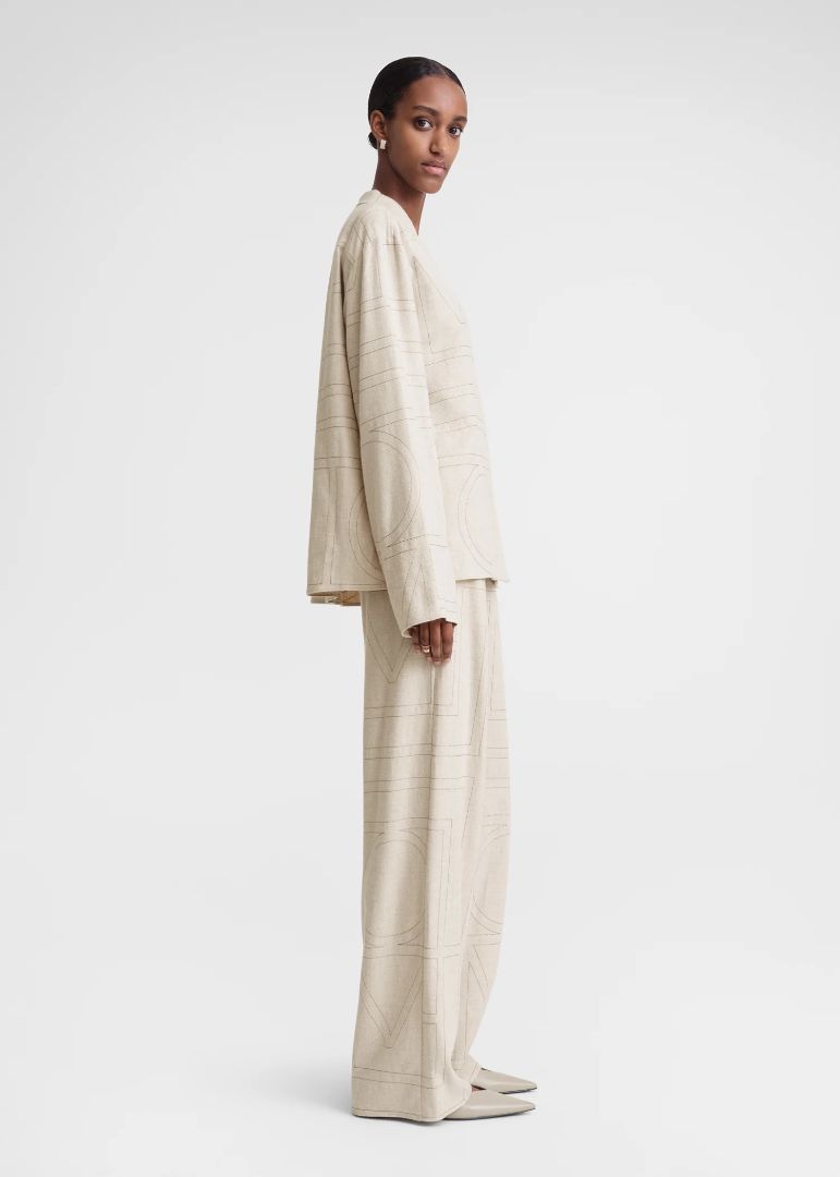 TOTEME -  MONOGRAM TOP & BOTTOMS
