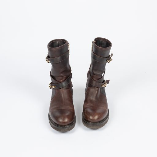 Paciotti Brown Leather Boots