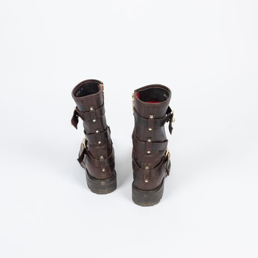 Paciotti Brown Leather Boots