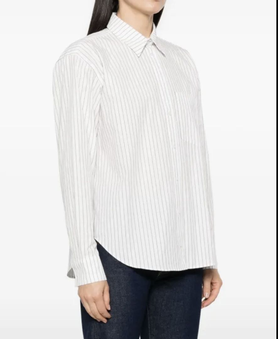 Anine Bing Striped Button Up