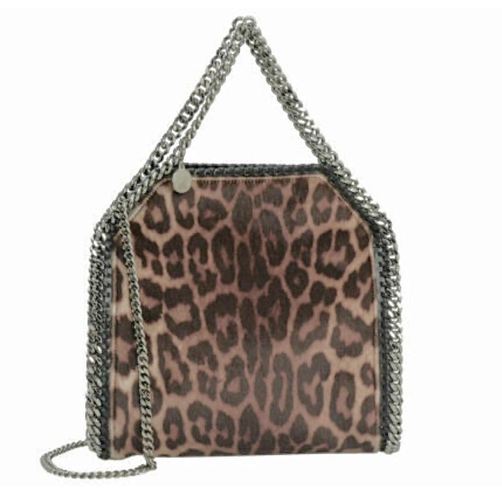 Stella McCartney Leopard Falabella Tote Bag