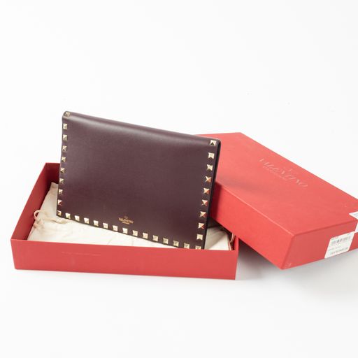 Valentino Rockstud Clutch