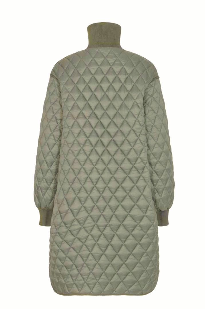 SOFIE SCHNOOR Long Quilted Coat