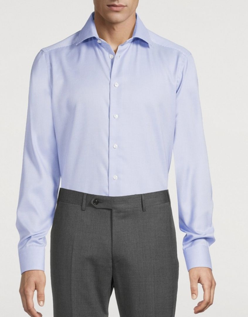 Eton 100% Cotton Slim Fit Dress Shirt