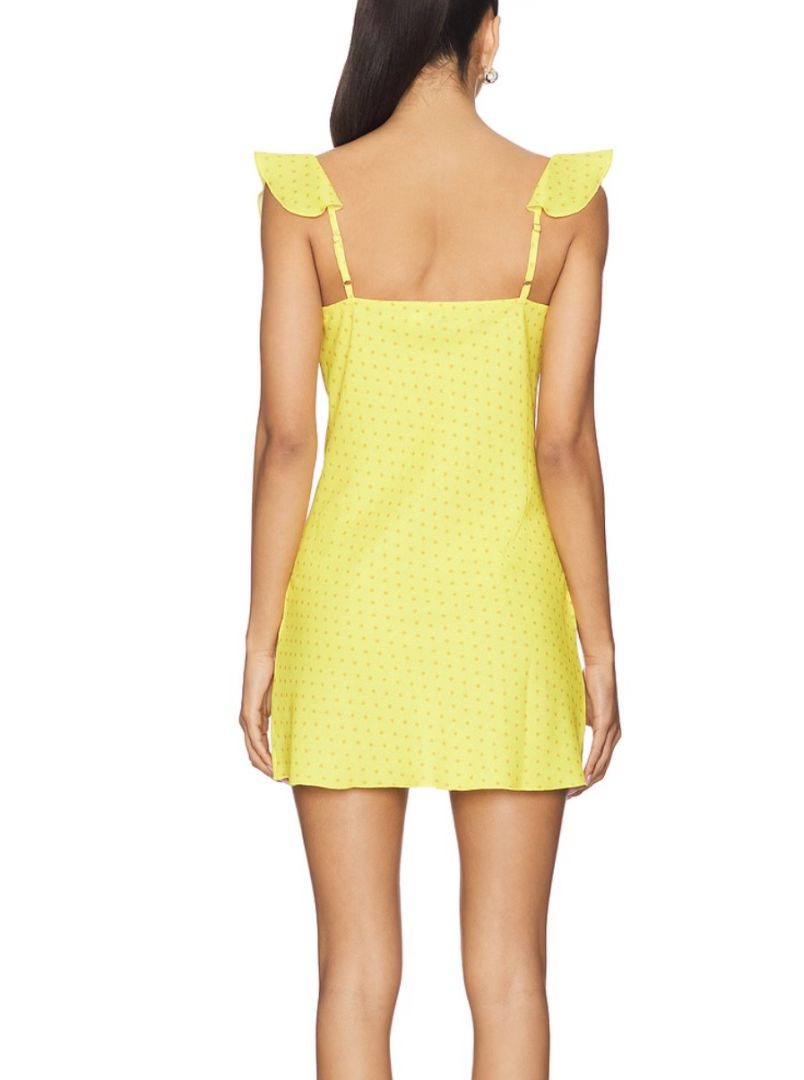 Bella Venice Joya Polka Dot Mini Dress