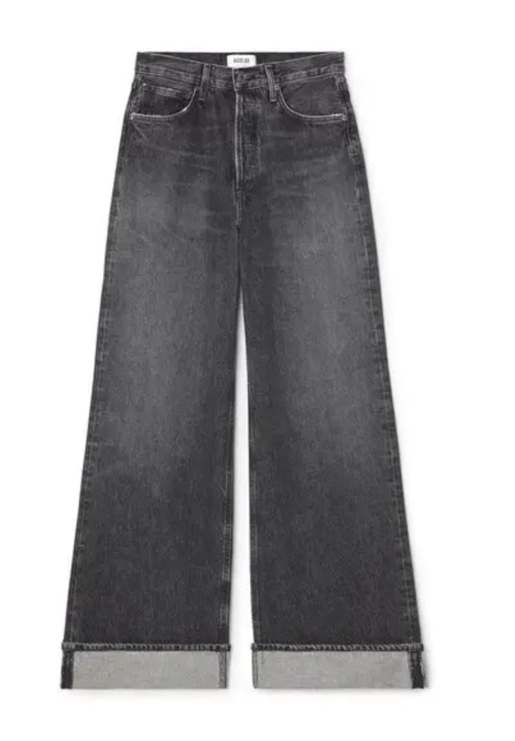 Agolde Dame Cuffed Jeans
