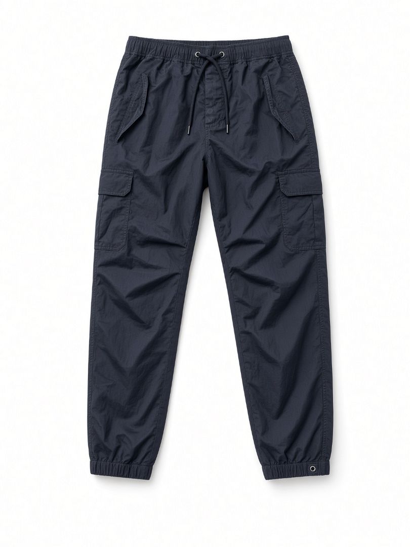 James Perse Lightweight Faded Black Cargo Style Pant