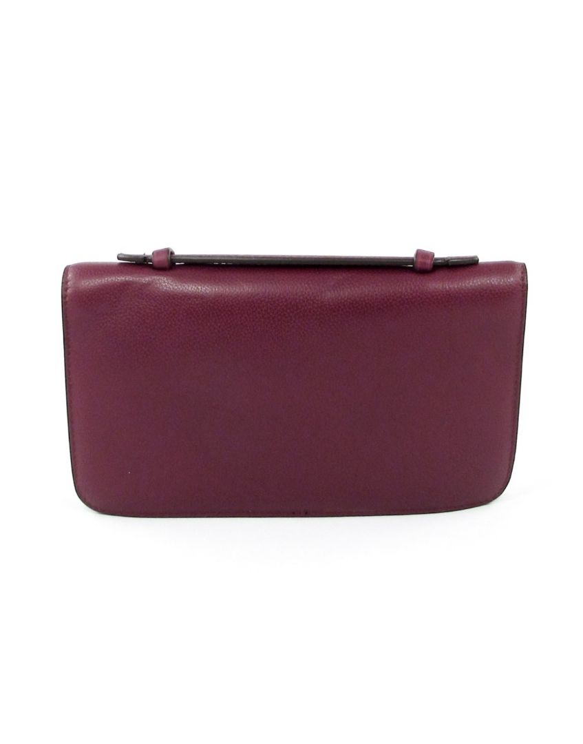Tom Ford Jennifer Burgundy Clutch