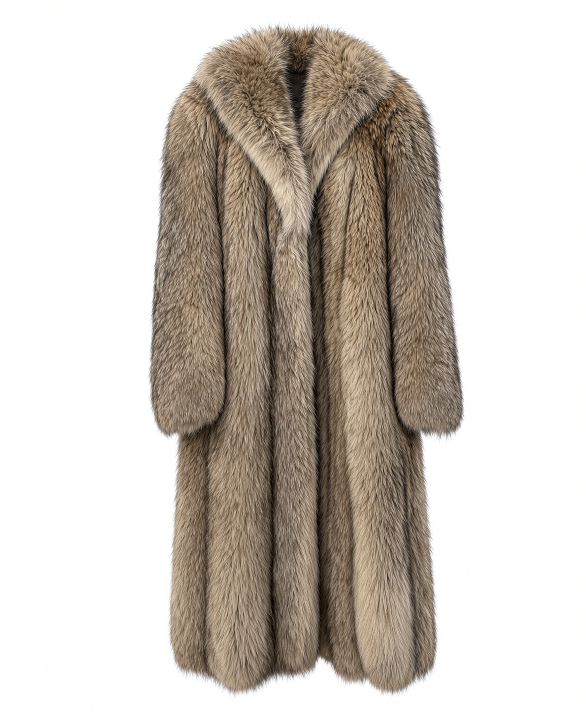 Dayton's Vintage Coyote Fur Long Coat