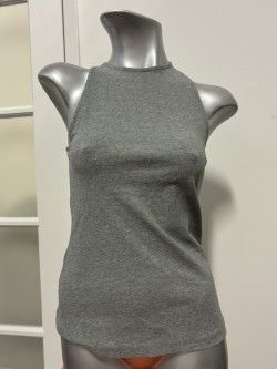 ACNE STUDIOS Zip Racer Back Tank