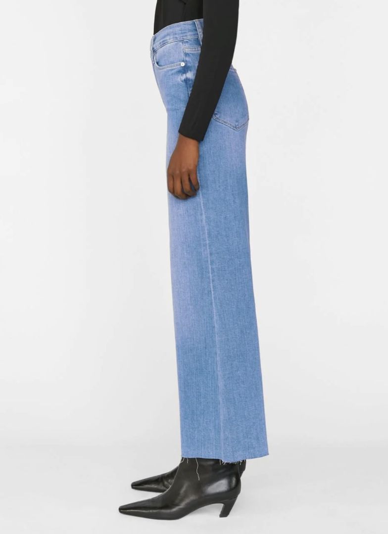 Frame Le Palazzo Crop Jeans in Jonah