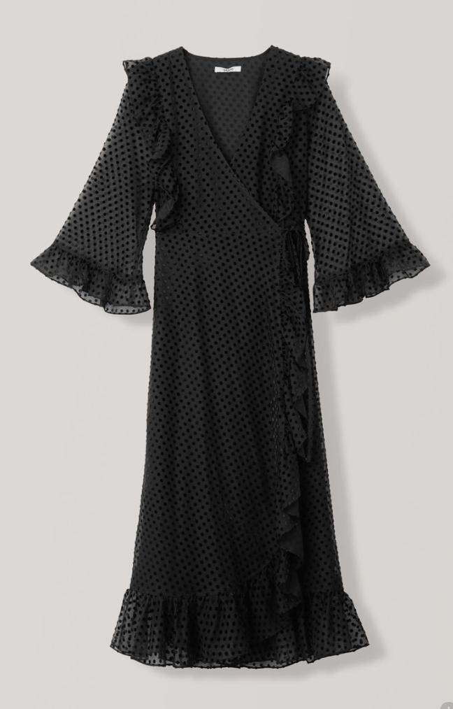 Ganni Jasmine Wrap Dress