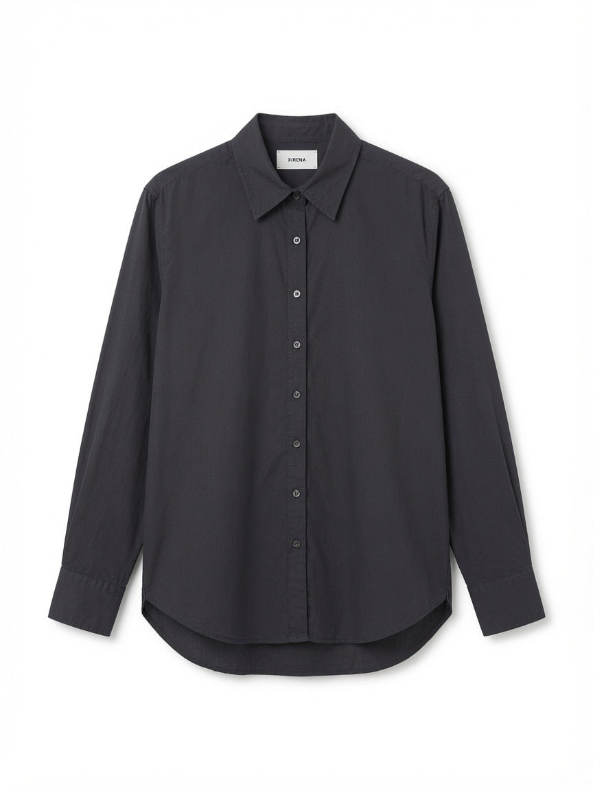 XIRENA black button up long sleeve