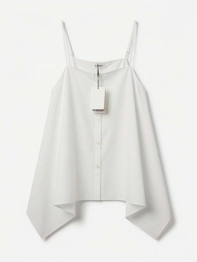 RODEBJER SHEET SLEEVELESS BLOUSE NWT