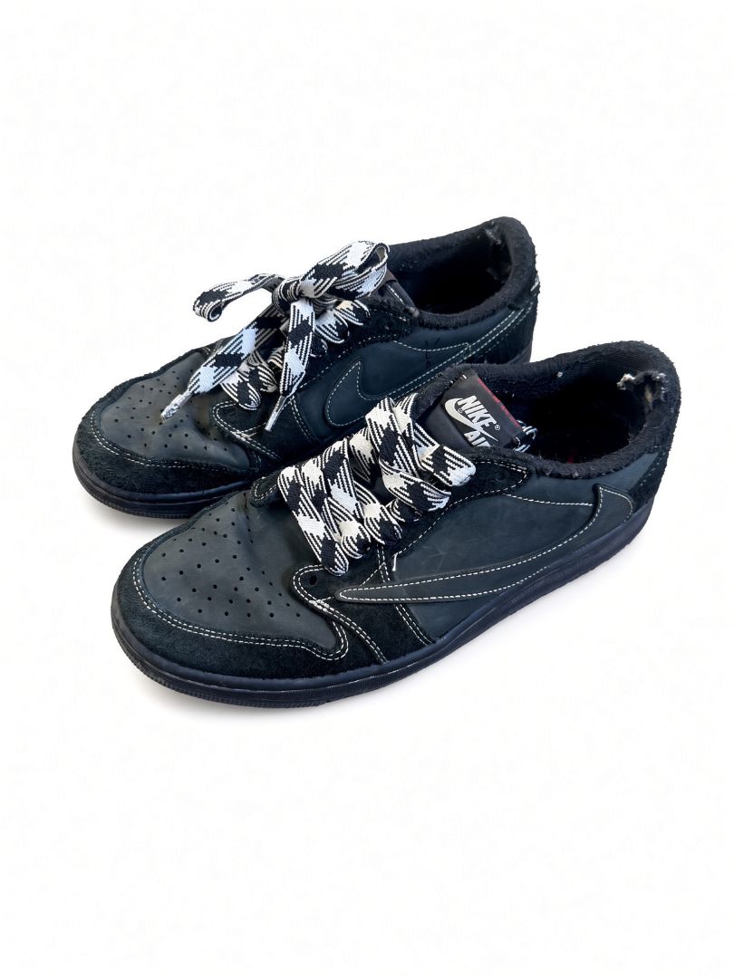Nike Travis Scott Air Jordan Low Black Phantom Sneakers