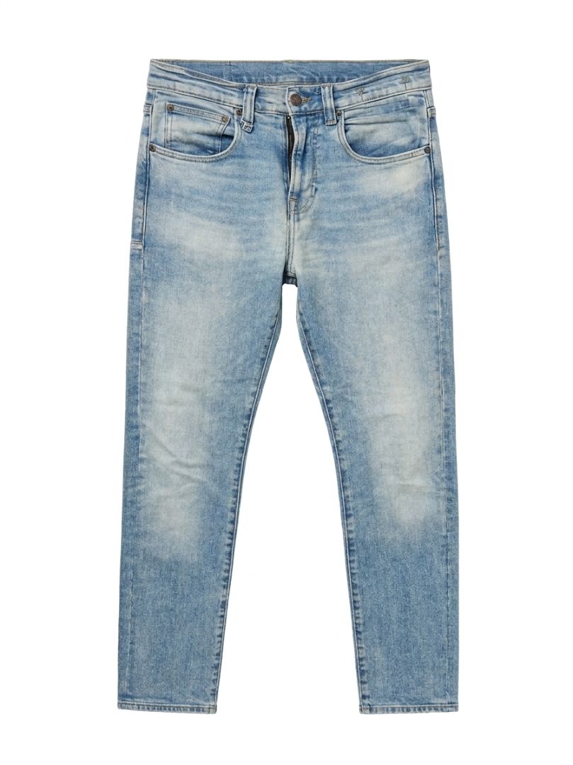 R13 Skate Light Blue Mens Jeans