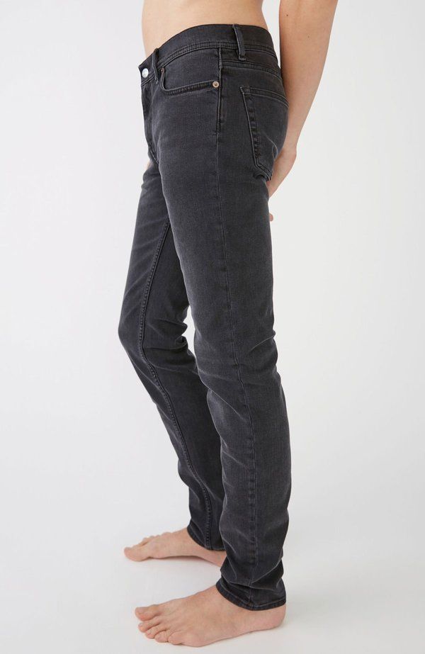 ACNE STUDIOS grey straight leg jeans