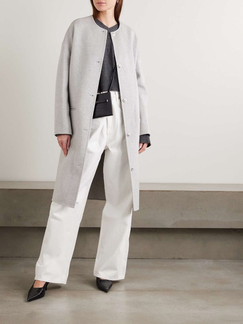 LOU LOU DE SAISON grey coat