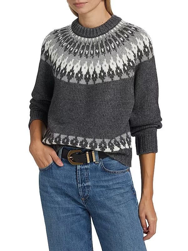 RONNY KOBO - Fair Isle Sweater