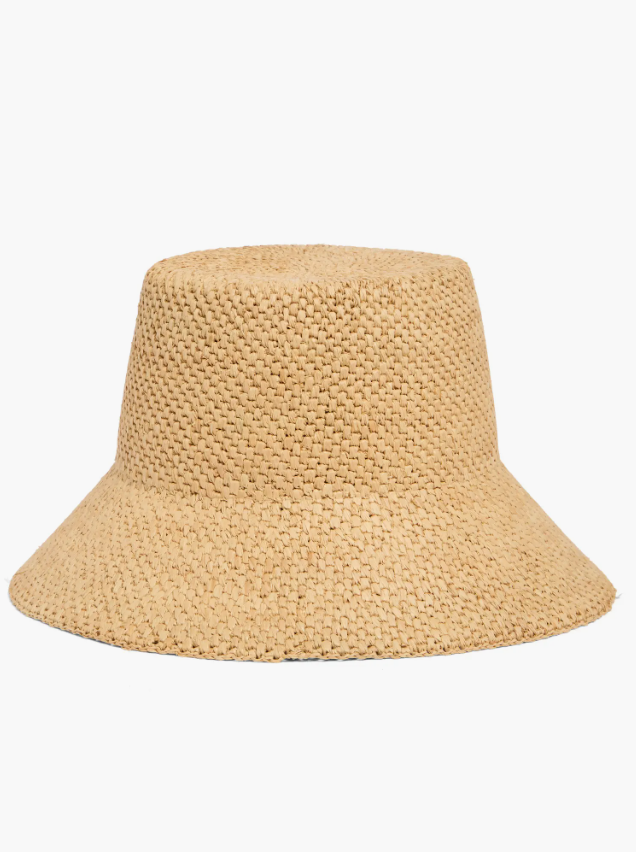 Lack of Color Reef Raffia Bucket Hat