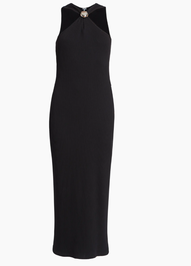 LOEWE  Anagram Pebble Maxi Dress