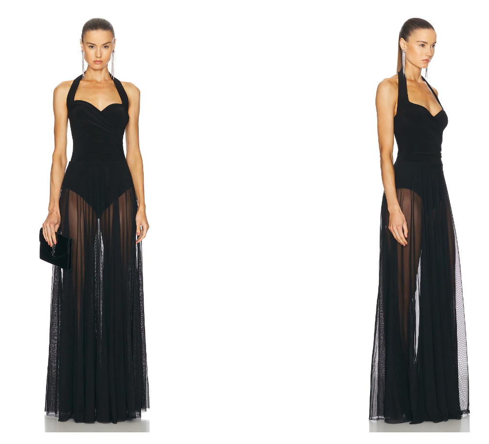 Norma Kamli Cayla Flared Gown