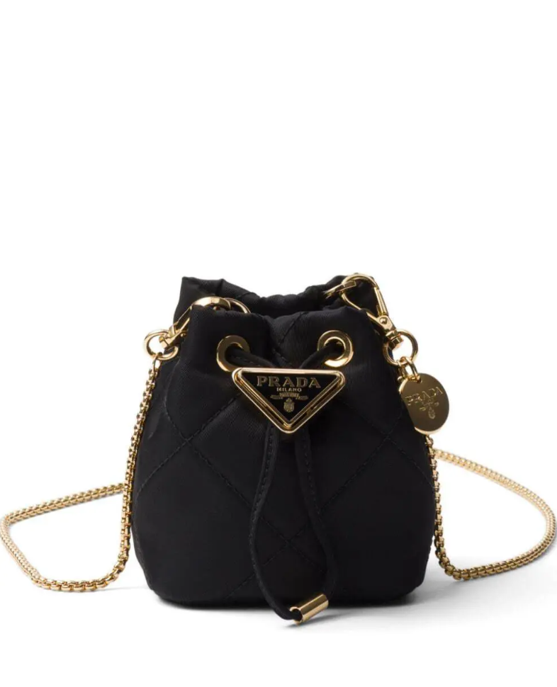 Prada   triangle-logo re-nylon mini bag