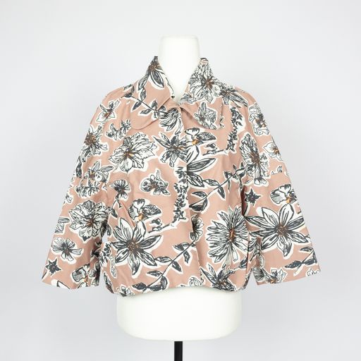 Marni Floral Cropped Jacket