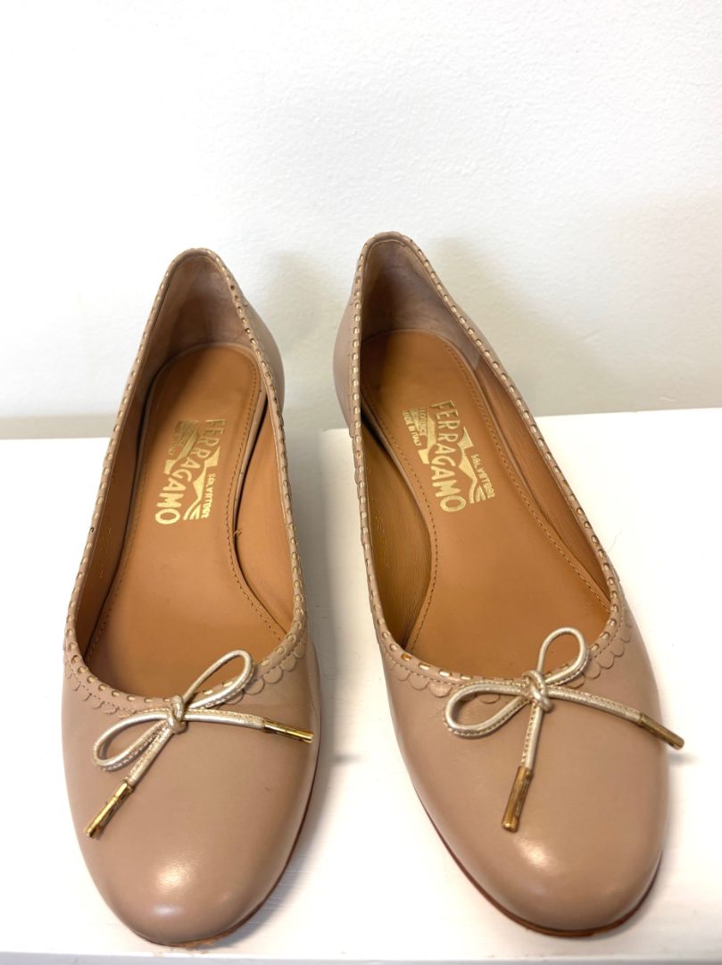 Salvatore Ferragamo Susanna 3cm Nude Heel